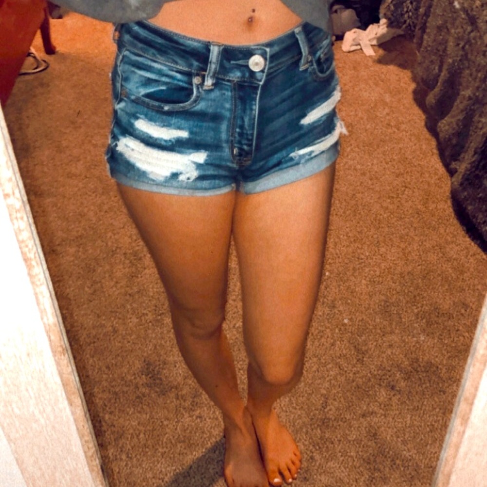 American Eagle Highrise Shorts